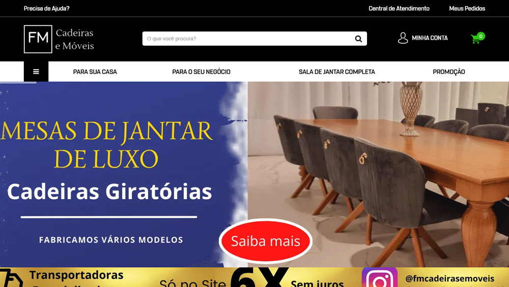 FM Cadeiras e M�veis